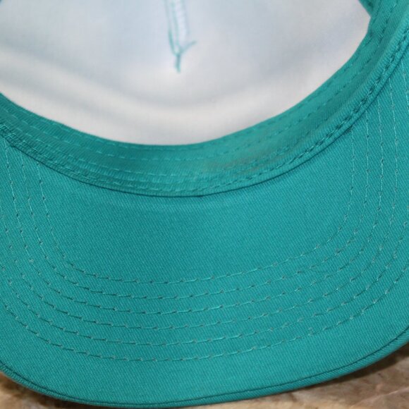 Bass Pro Shops Hat Unisex One Size Adjustable Teal Mesh Fishing Cap - Picture 6 of 9